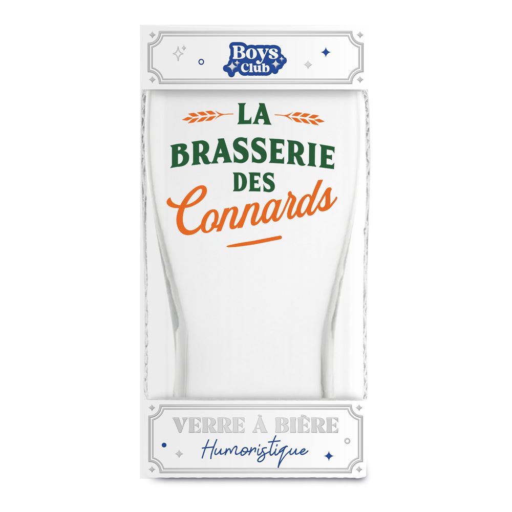 Coffret verre a biere humo brasserie des connards