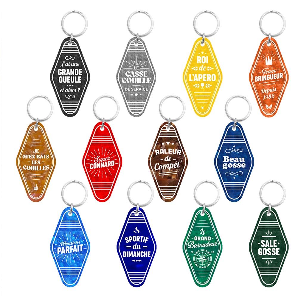 Display porte cle motel