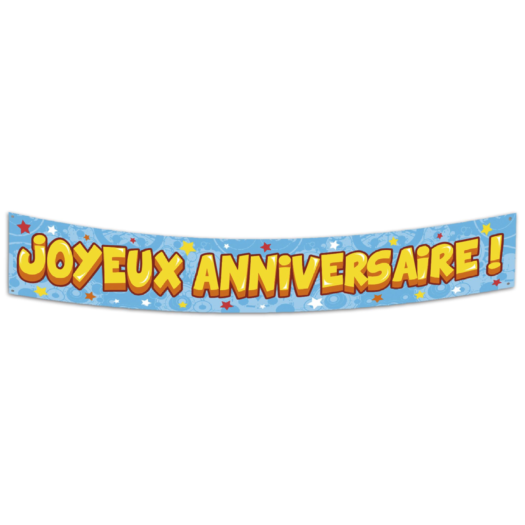 Banderole geante anniv