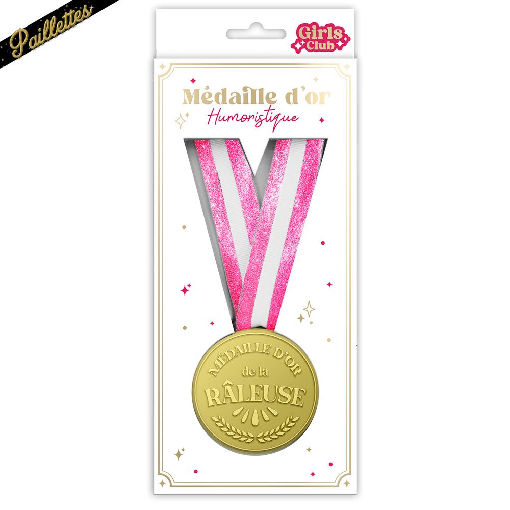 Medaille d or humoristique raleuse
