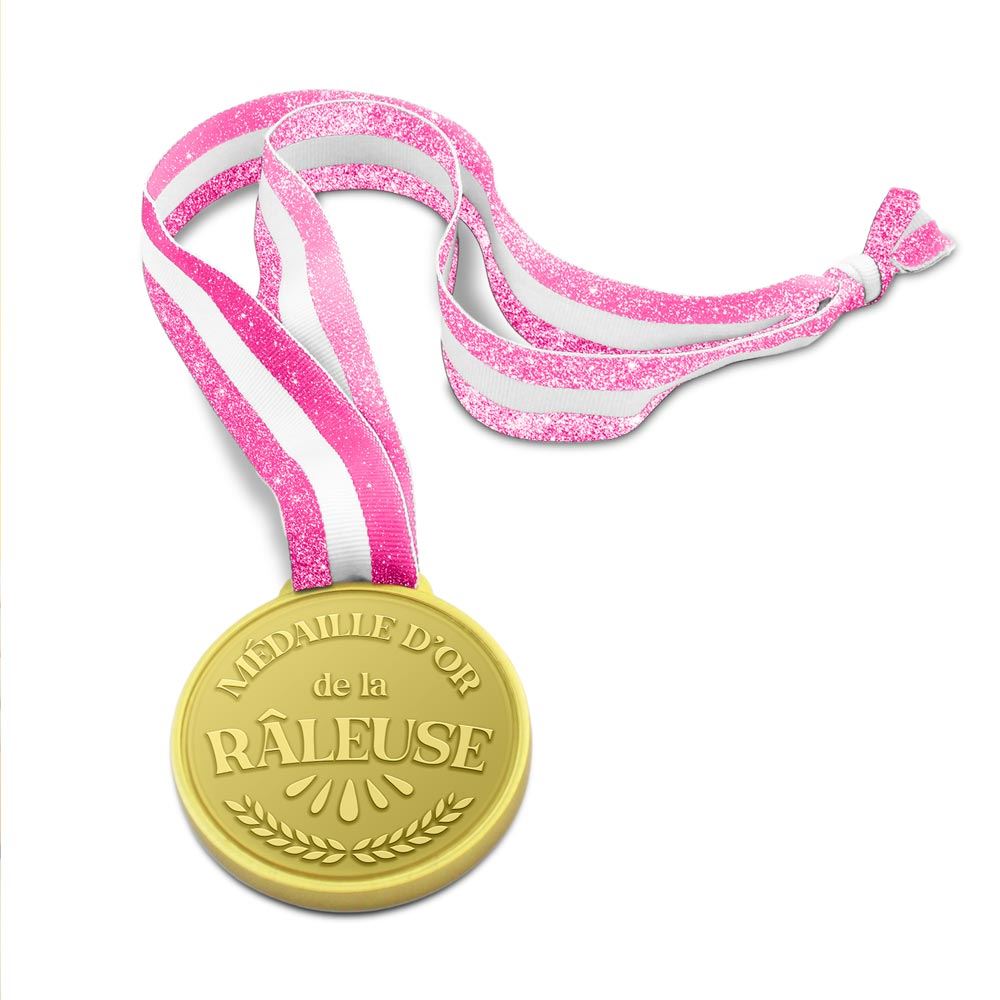 Medaille d or humoristique raleuse