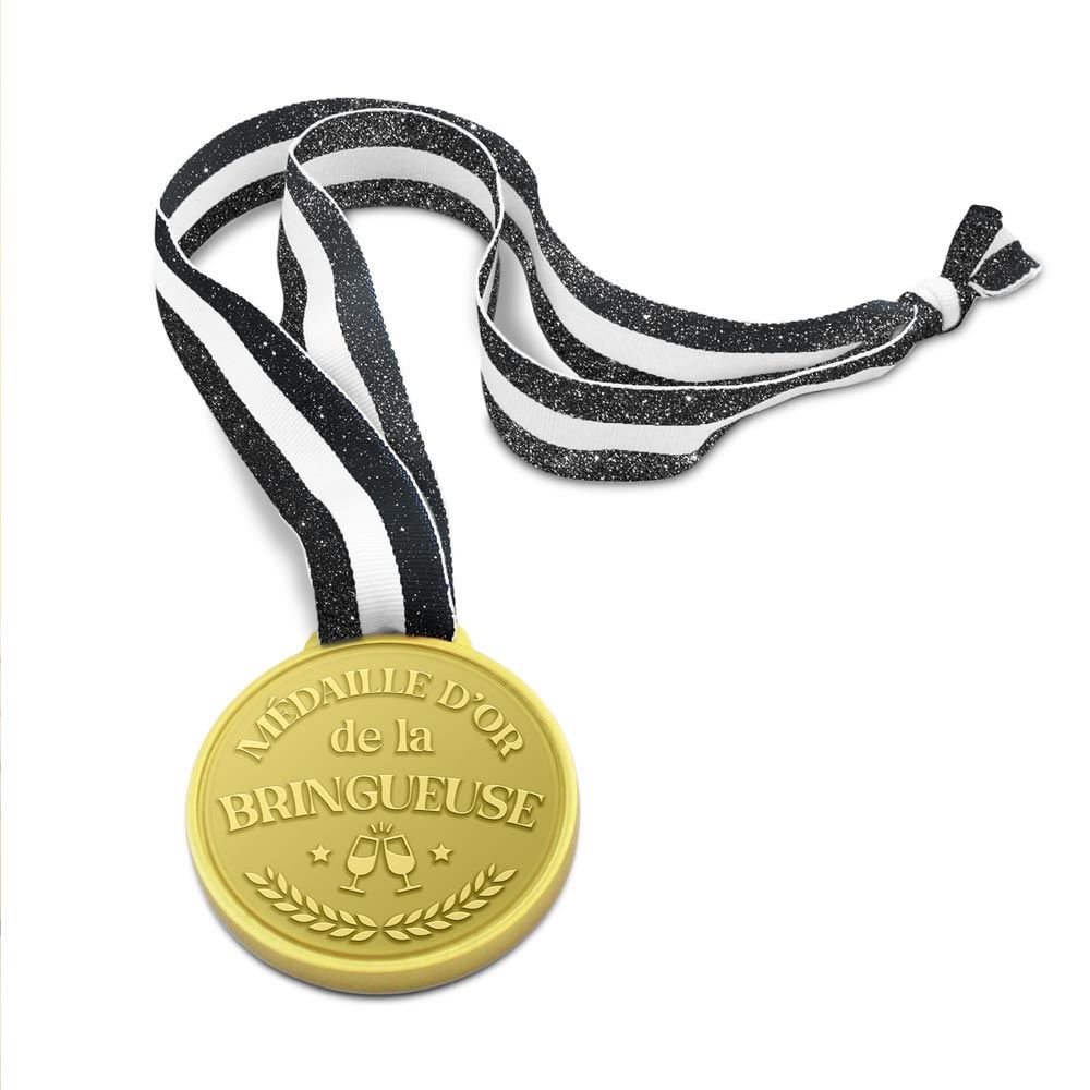 Medaille d or humoristique bringueuse