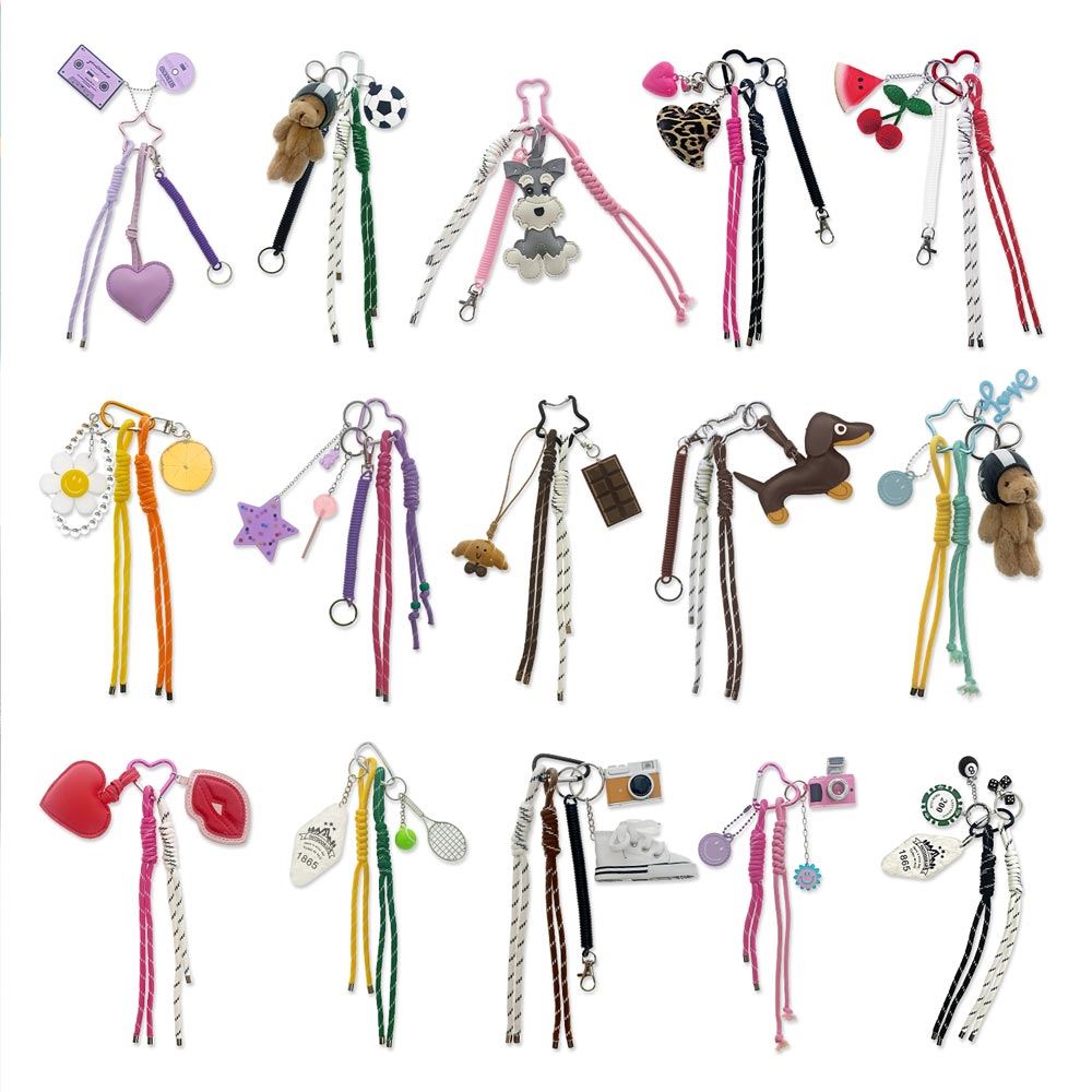 Bijoux de sac grigri 15mods / 90pcs