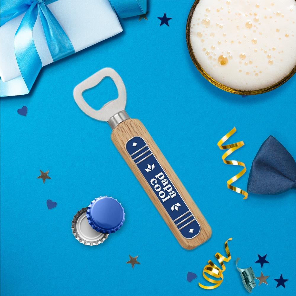 Decapsuleur bois papa cool