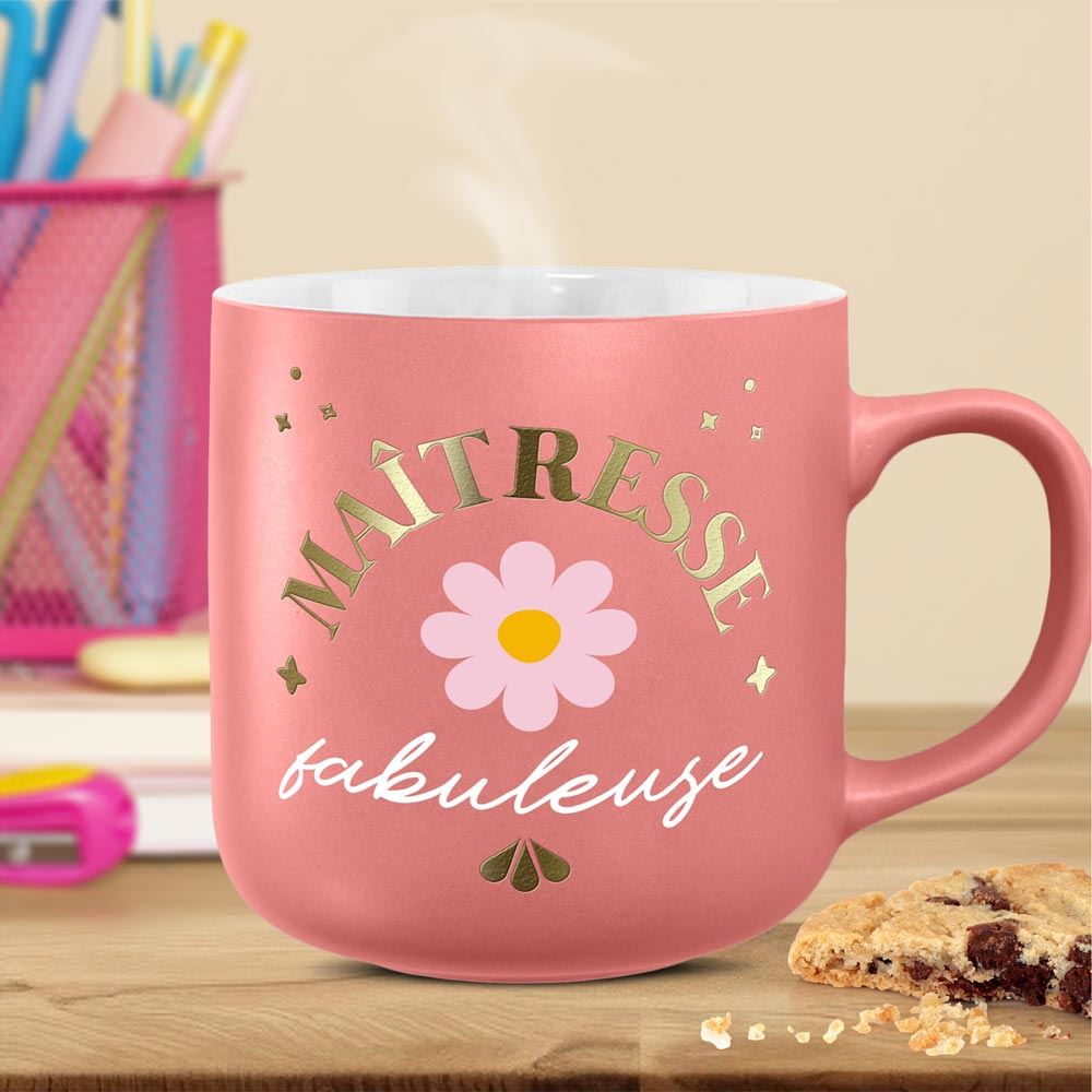Mug mat maitresse fabuleuse
