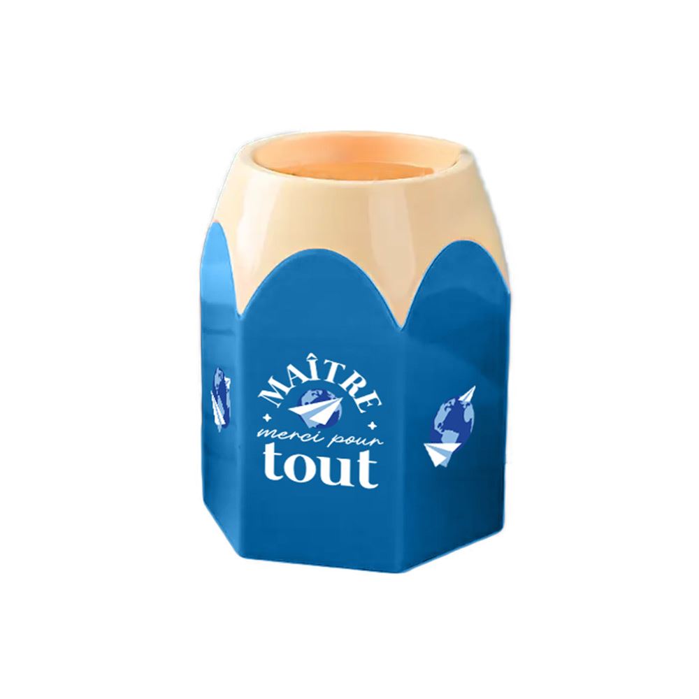 Pot a crayon forme crayon maitre merci pour tout