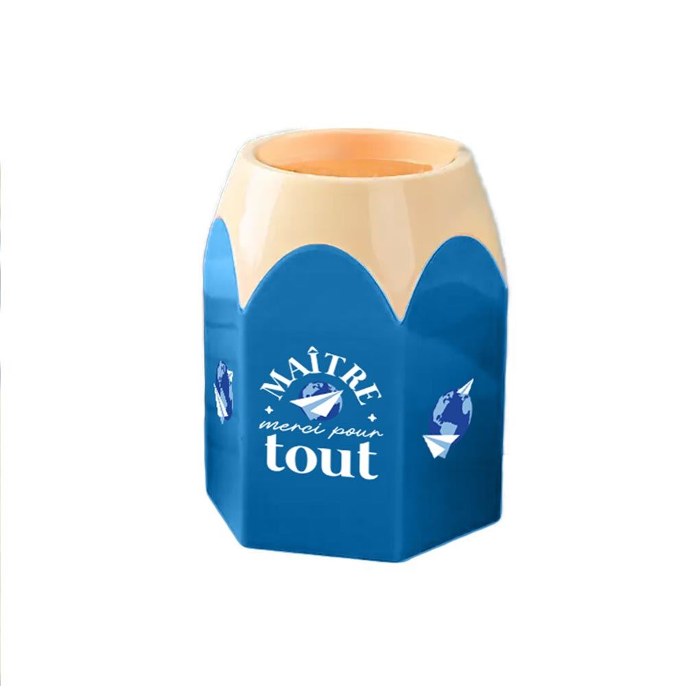 Pot a crayon forme crayon maitre merci pour tout