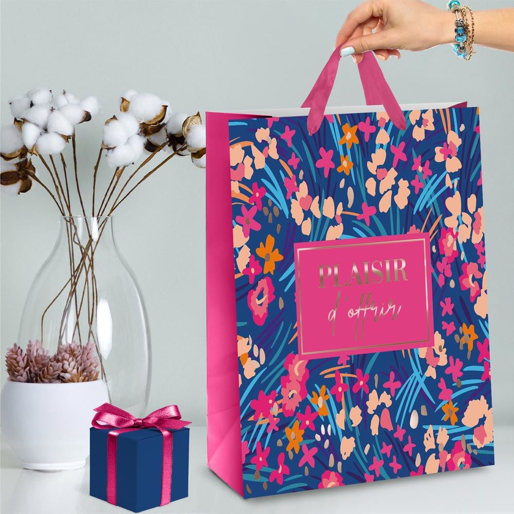 Pochette cadeau plaisir d offrir girly gm
