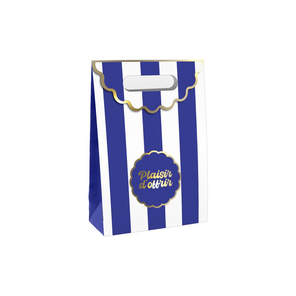 Pochette cadeau rabat plaisir d'offrir pm