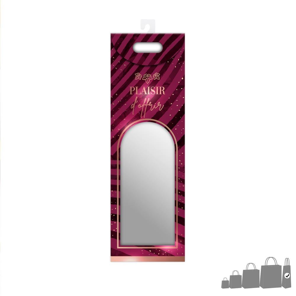 Pochette cadeau vin rabat plaisir d offrir
