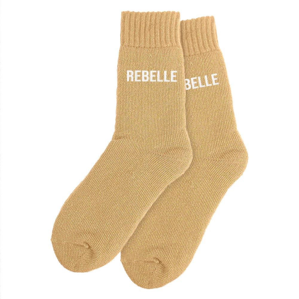Chaussettes hiver a paillettes rebelle