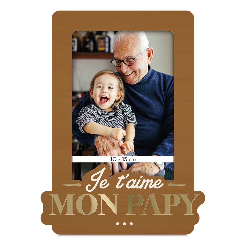 Cadre photo je t aime mon papy
