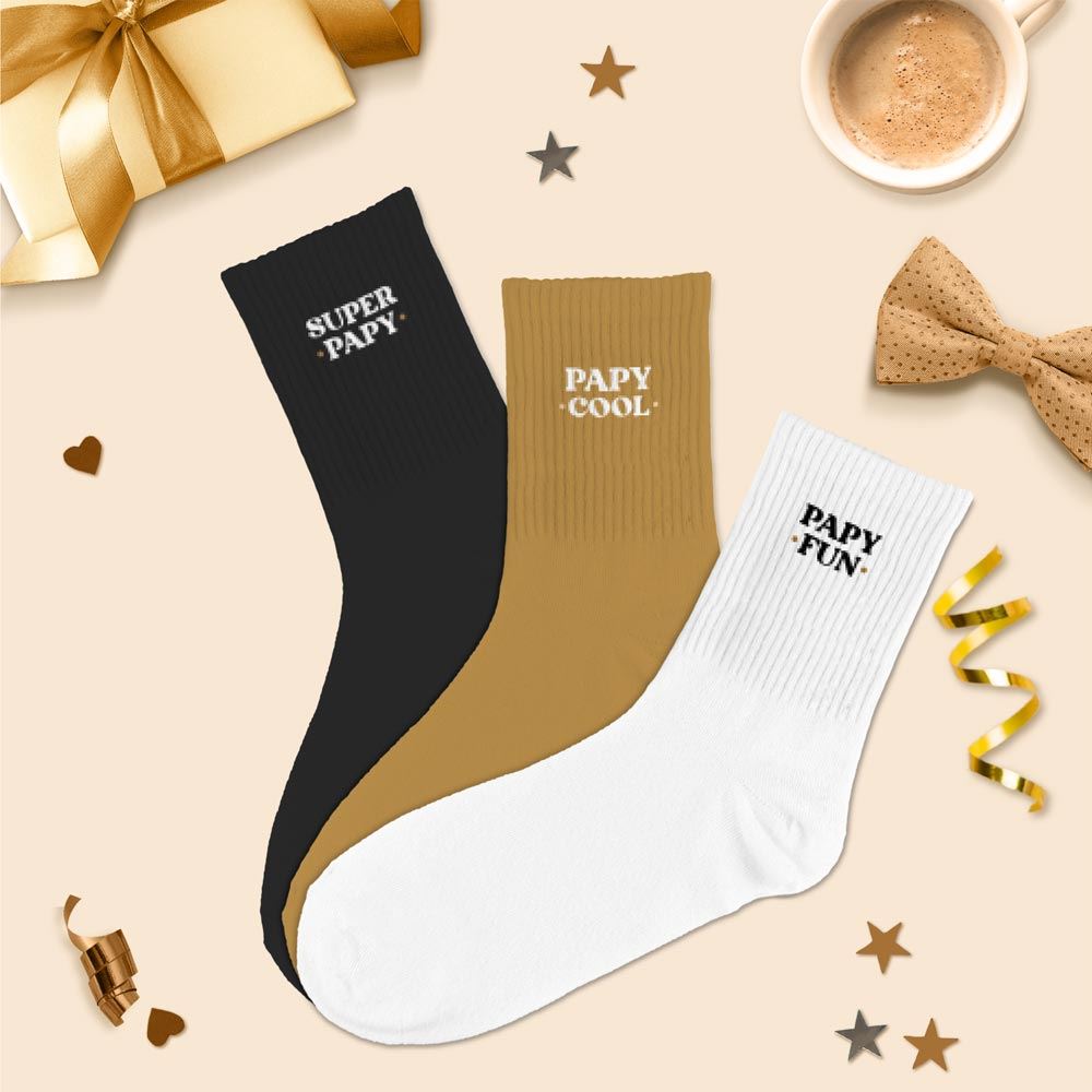 Assortiment de 18 chaussettes papy