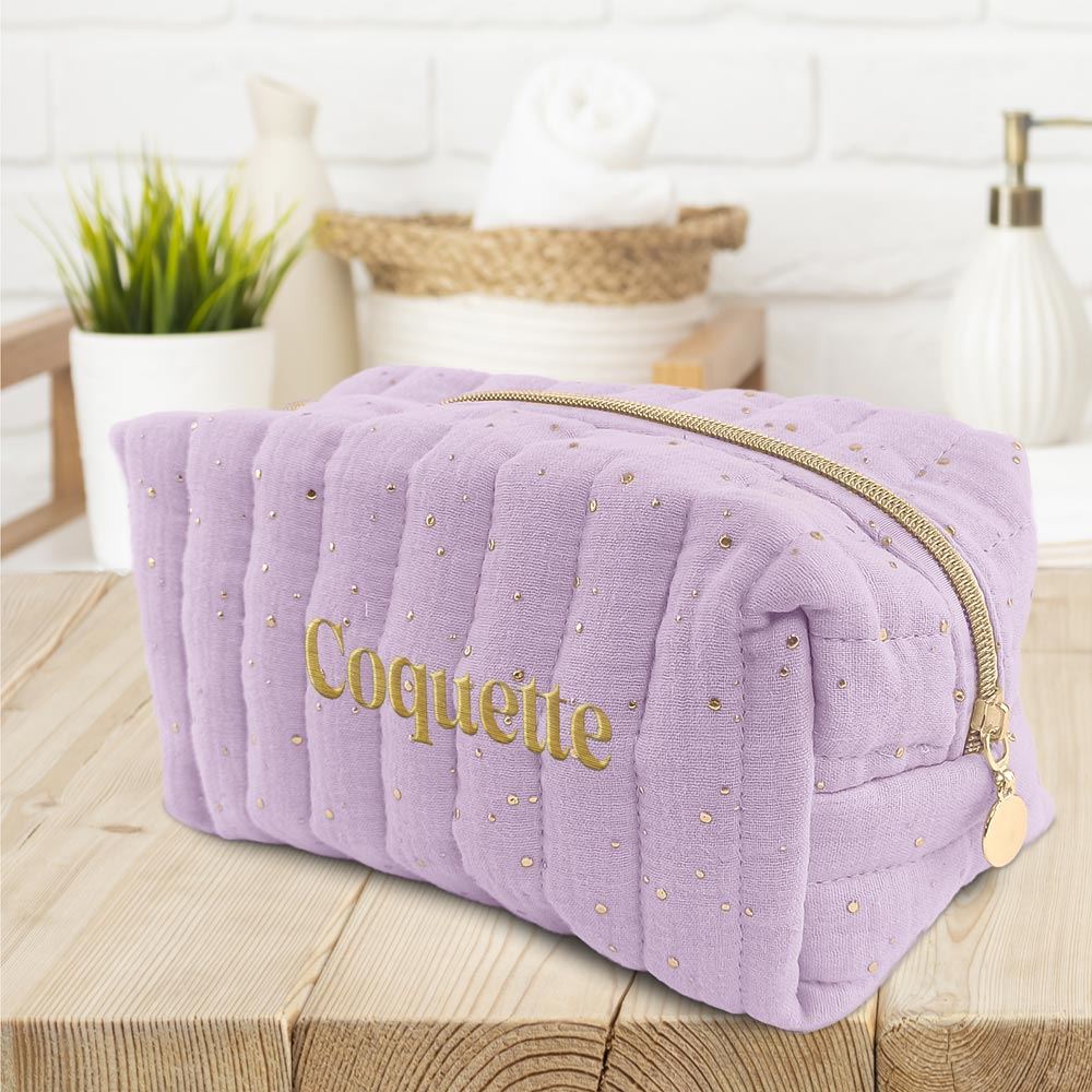 Trousse de toilette coquette
