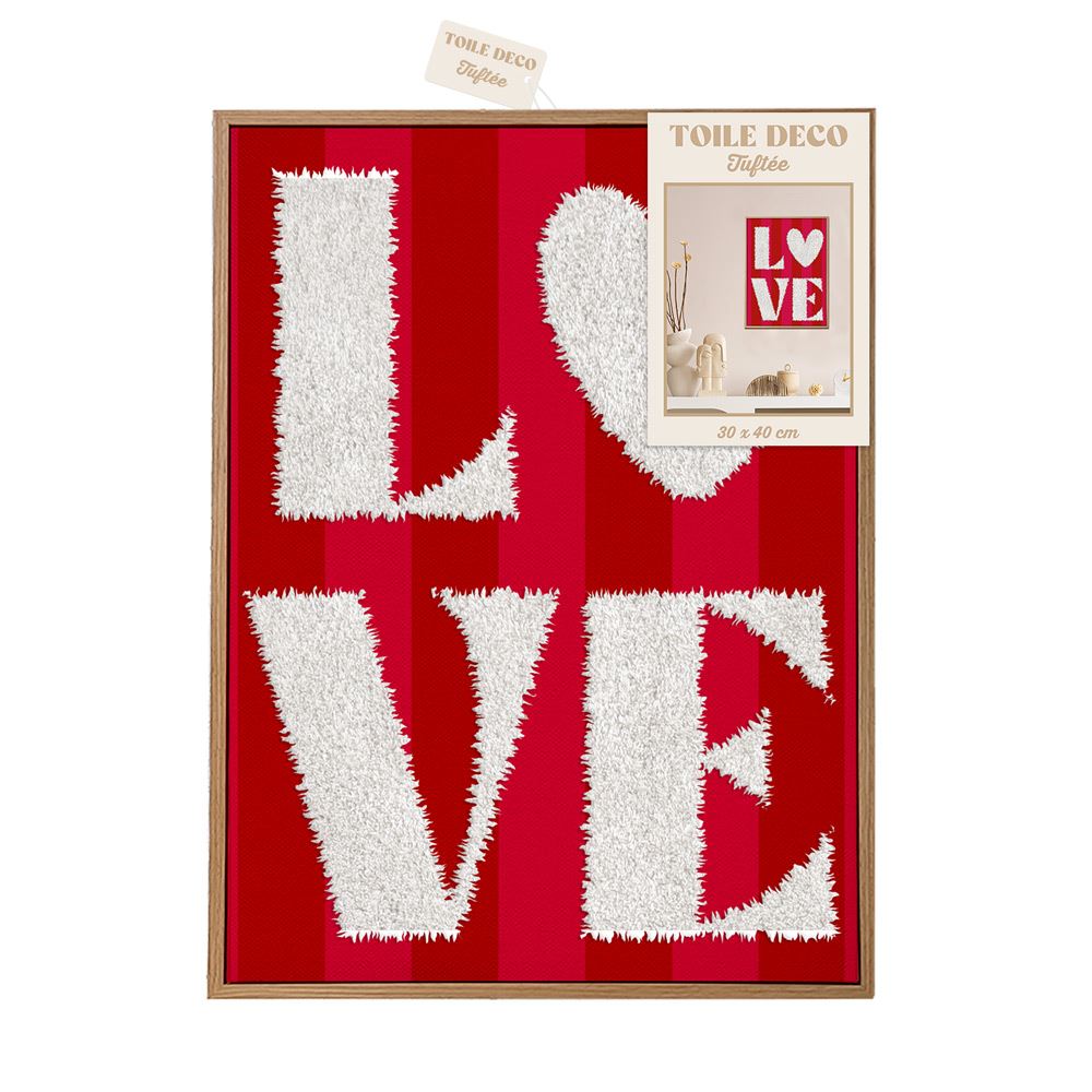 Toile tuftee love