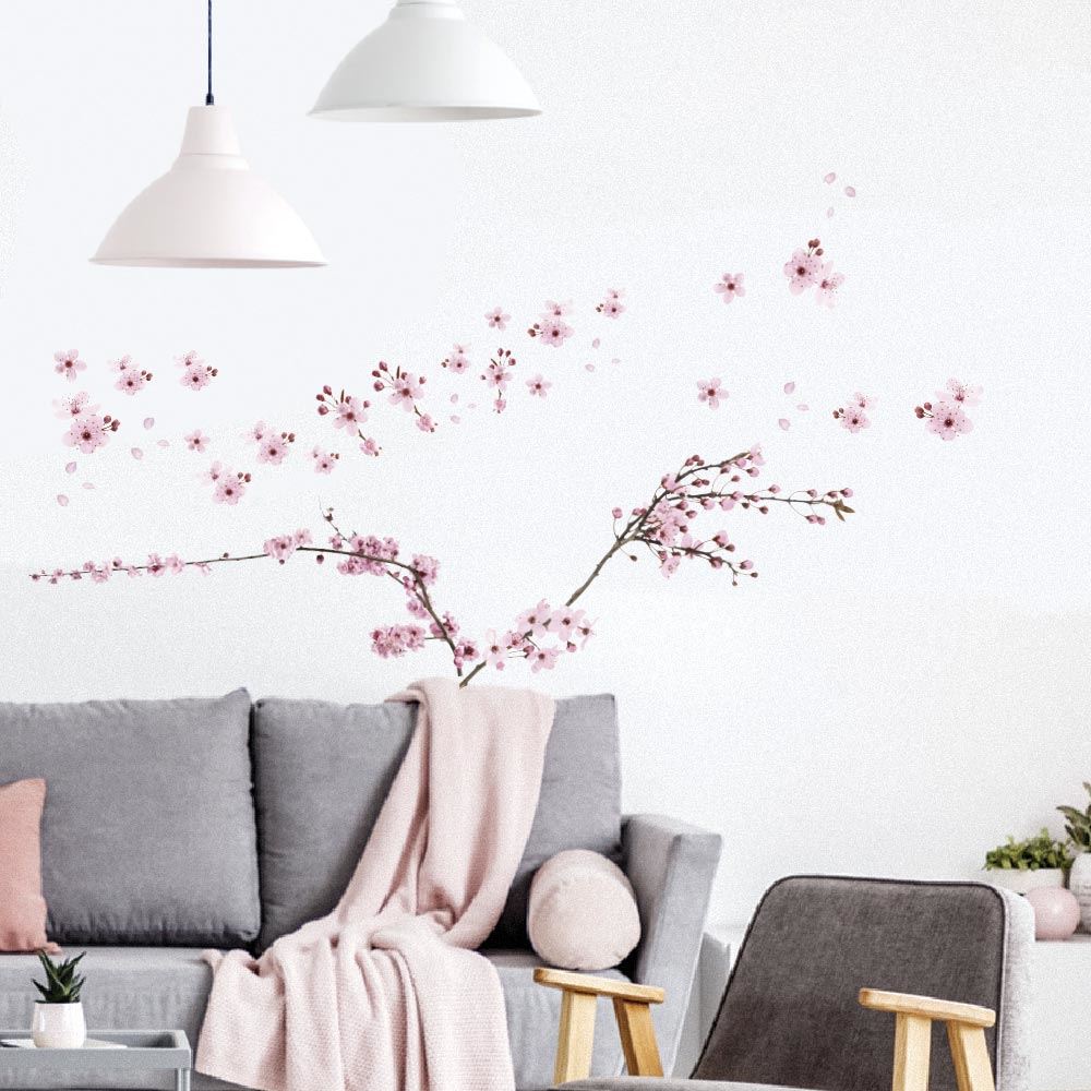 Sticker branches cerisier