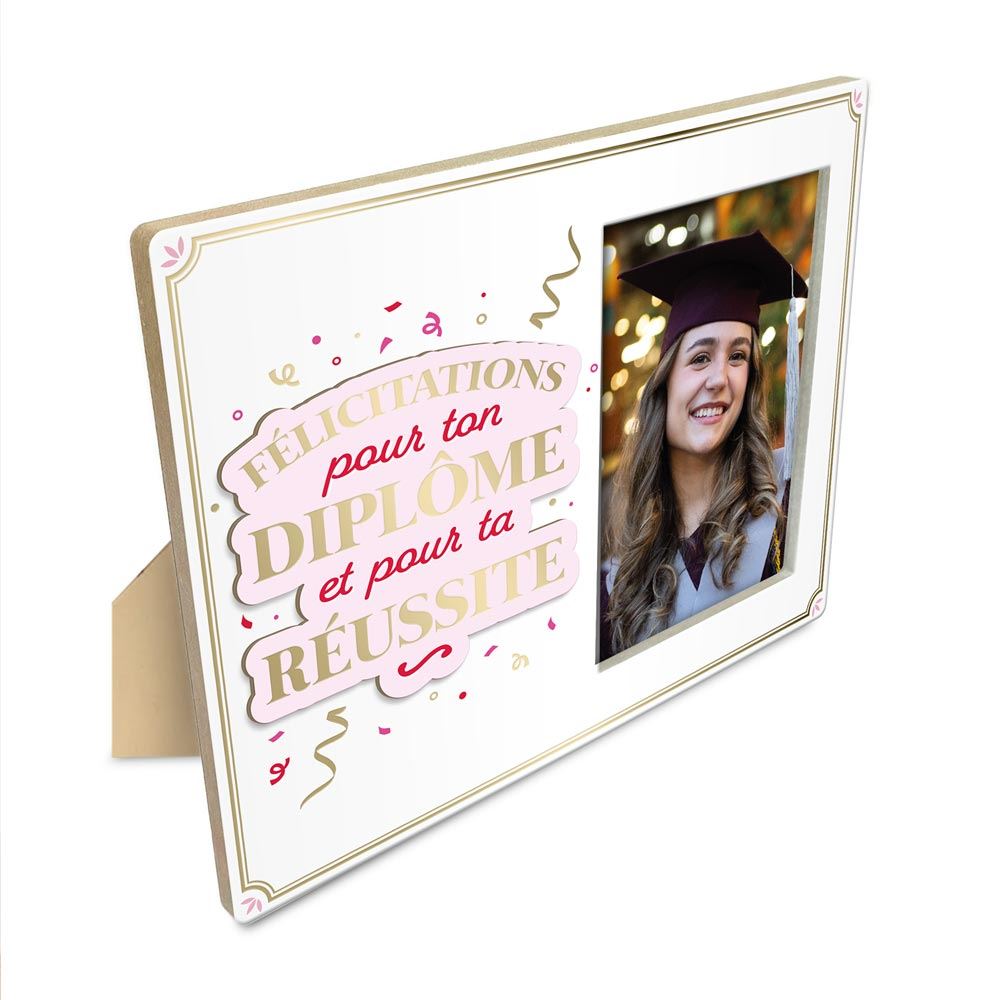 Cadre photo diplomee