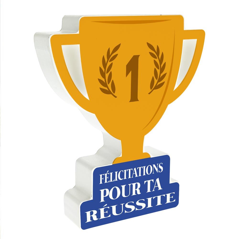 Deco bois felicitation diplÔme