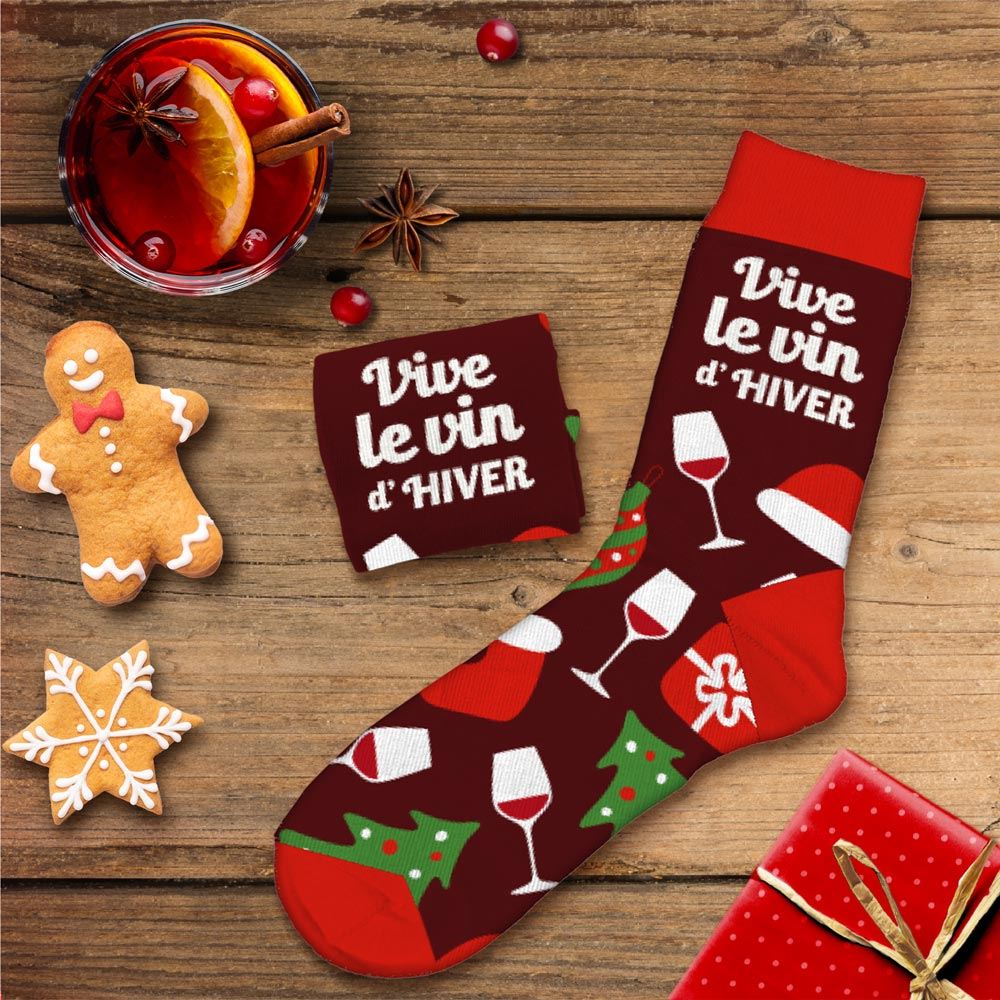 Chaussettes moches de noel homme 12mods/72pcs