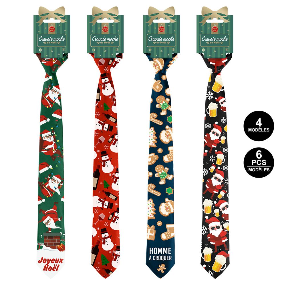 Cravate moche de noel 4 mods