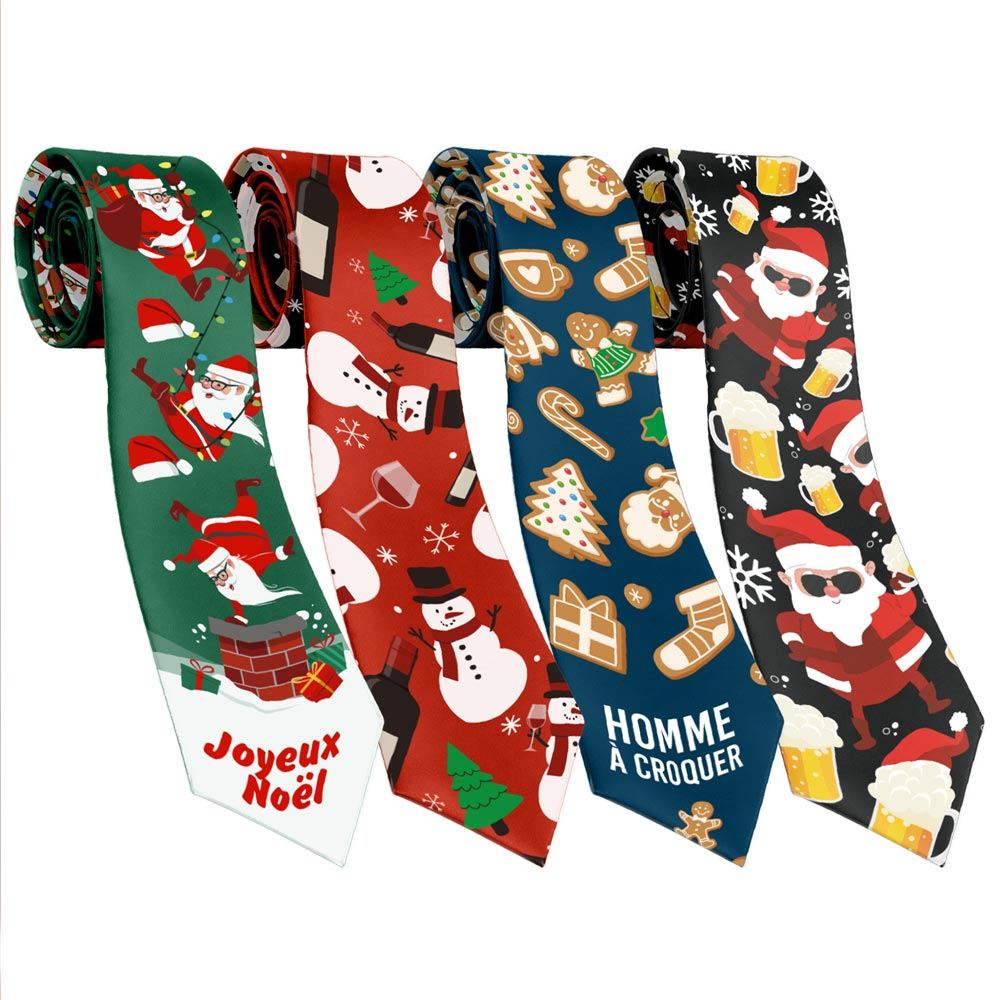 Cravate moche de noel 4 mods