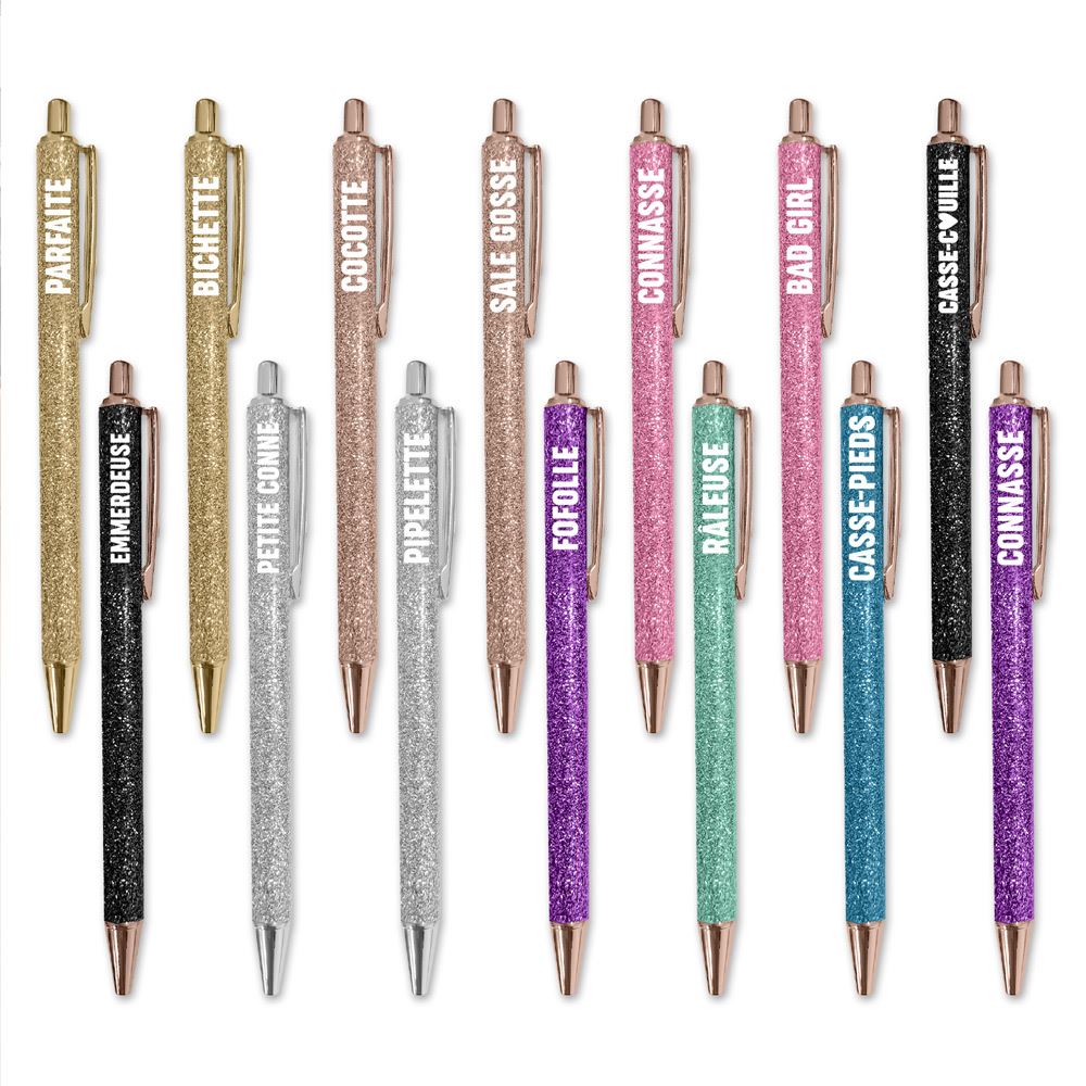 Display stylos paillettes 14 mods