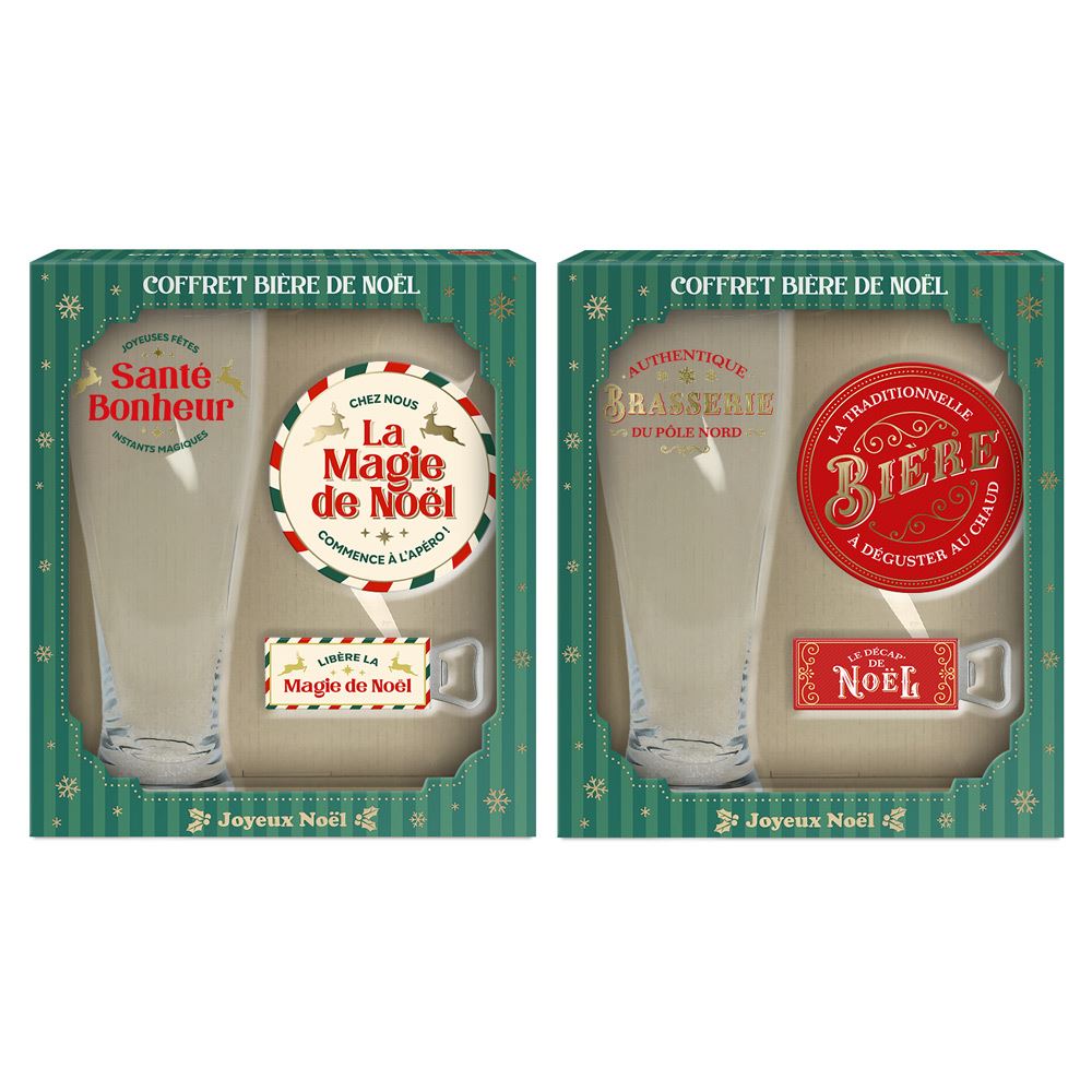 Coffrets biere de noel
