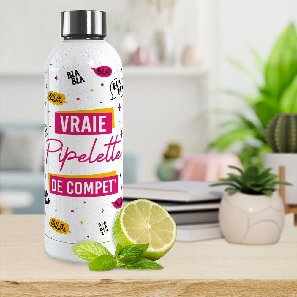 Gourde isotherme large vraie pipelette de compet