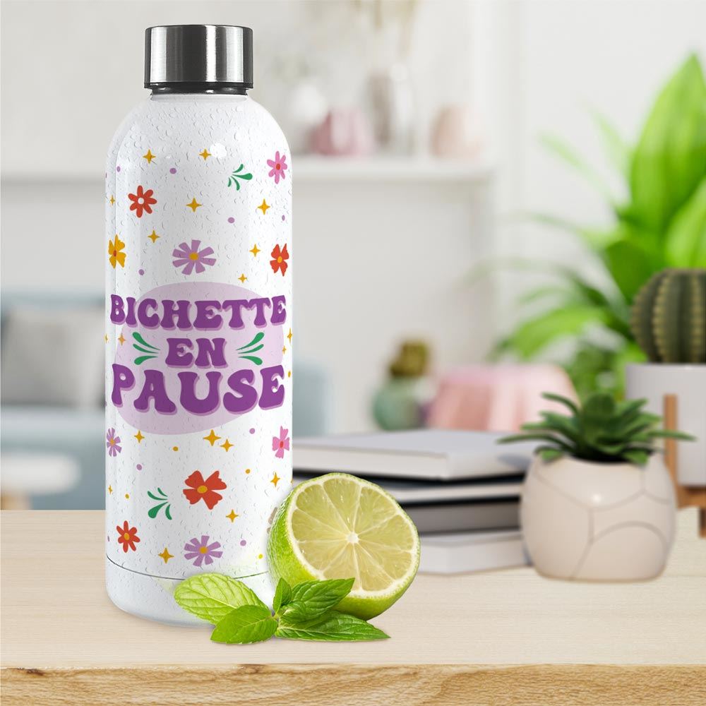 Gourde isotherme large bichette en pause