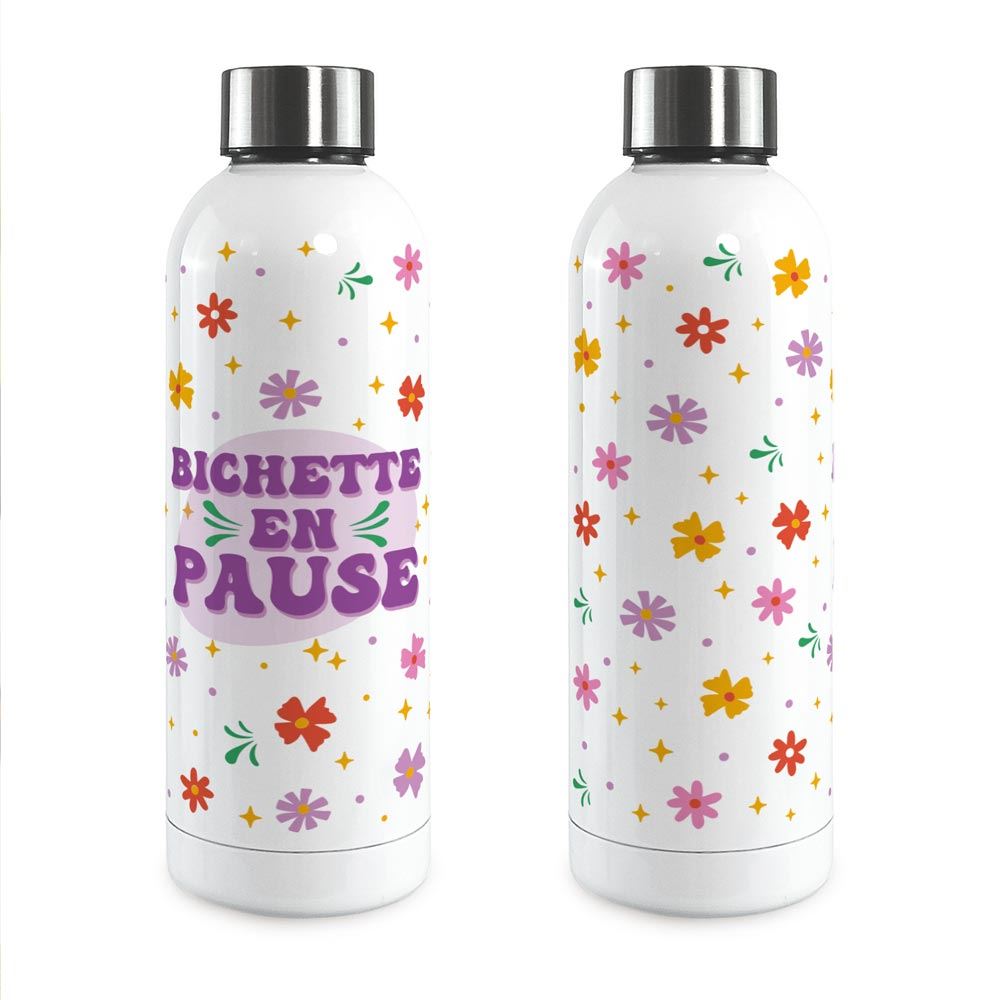 Gourde isotherme large bichette en pause