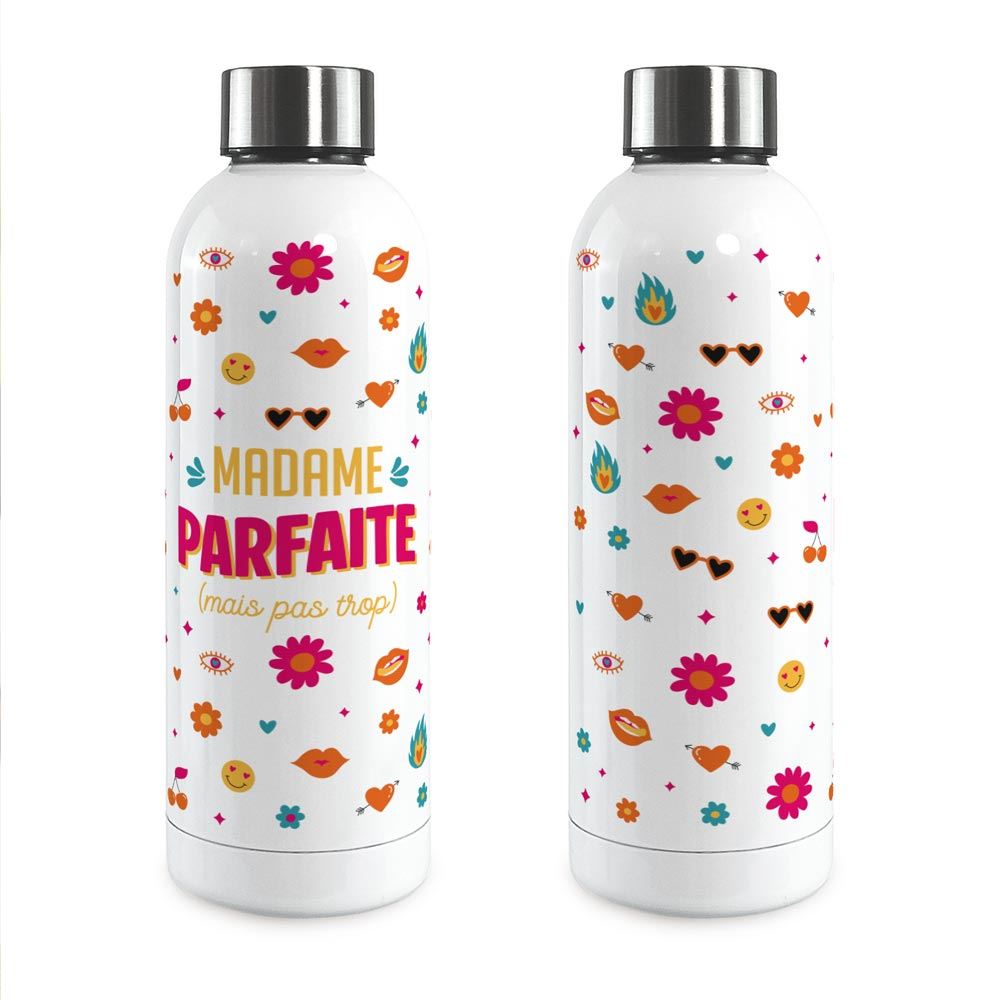 Gourde isotherme large madame parfaite mais pas trop