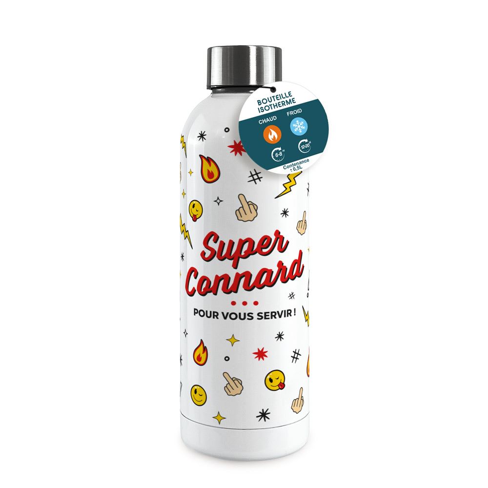 Gourde isotherme large super connard