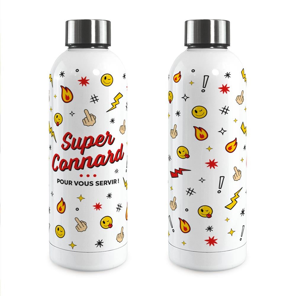 Gourde isotherme large super connard