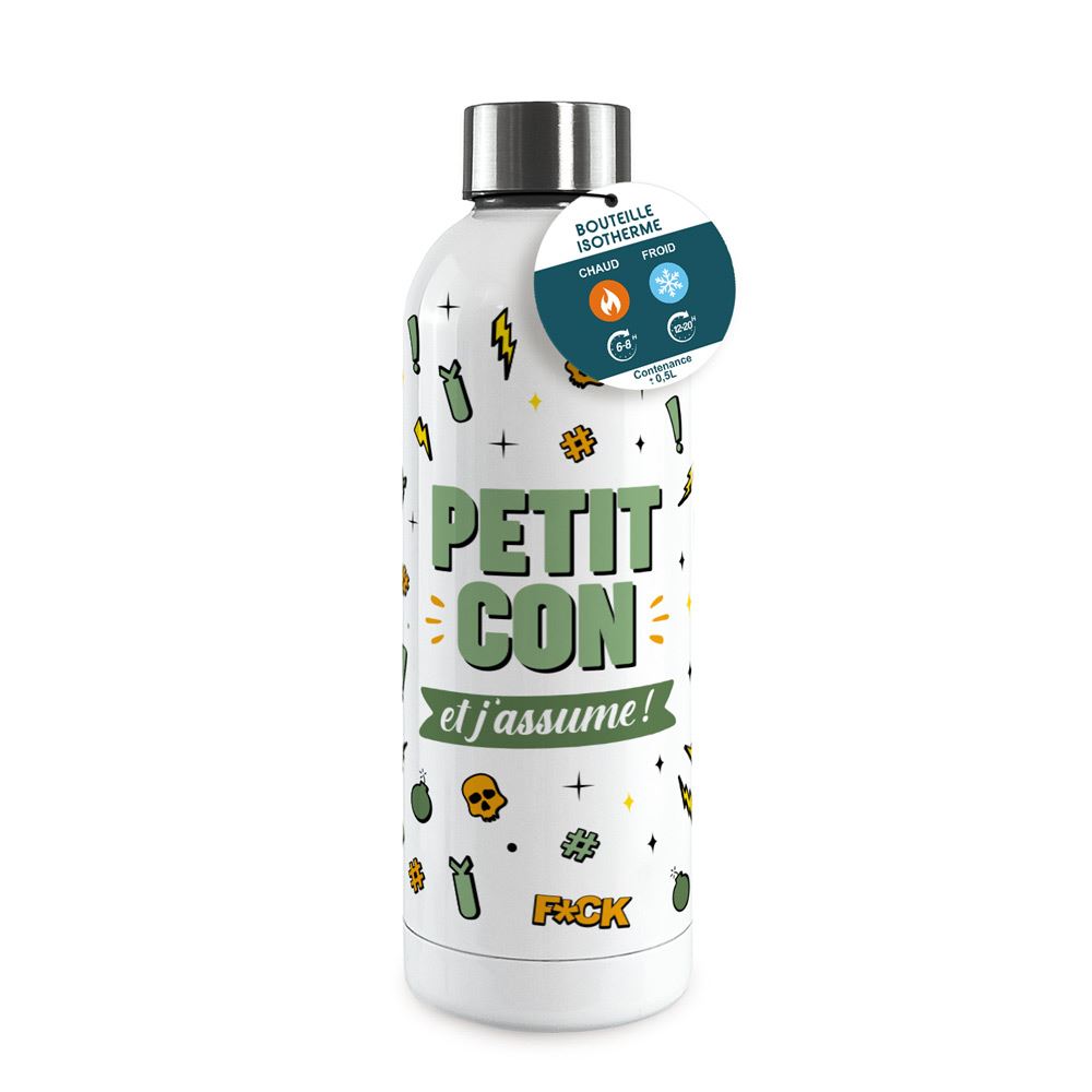 Gourde isotherme large petit con