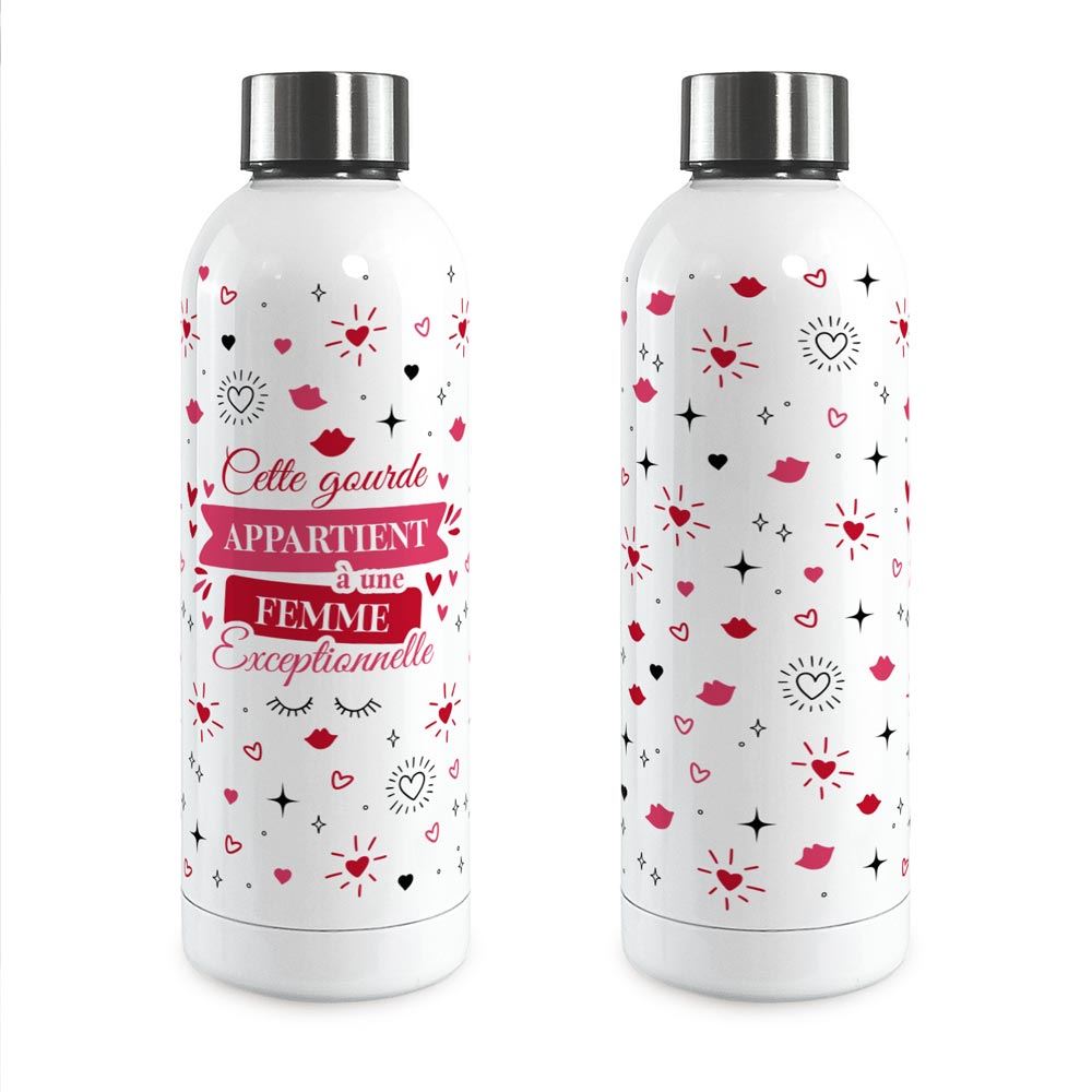 Gourde isotherme large femme exceptionnelle