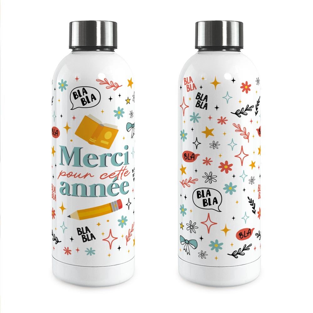 Gourde isotherme merci