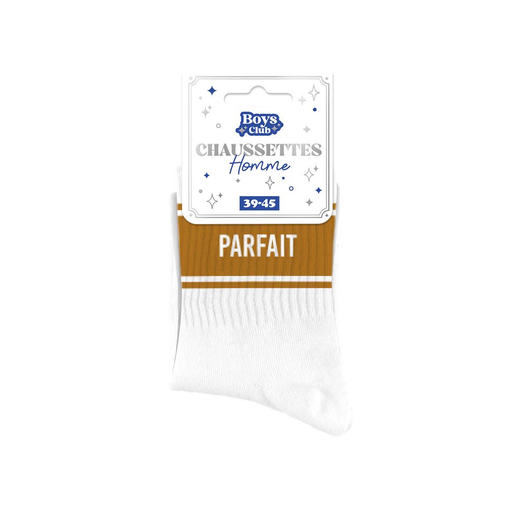 Chaussettes homme a bandes parfait