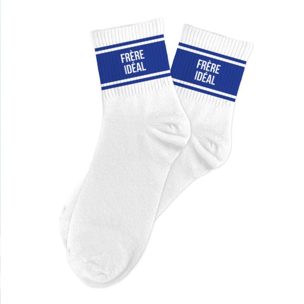 Chaussettes homme a bandes frere ideal