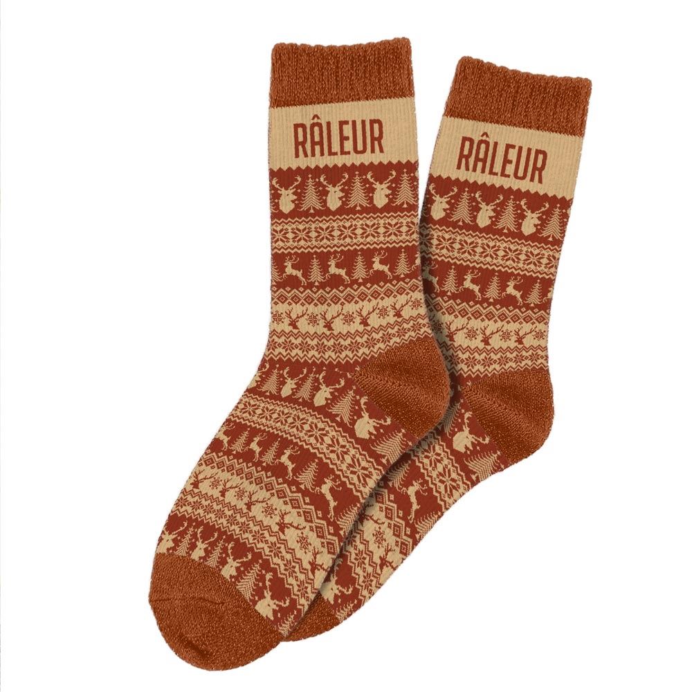 Chaussettes scandinaves homme raleur