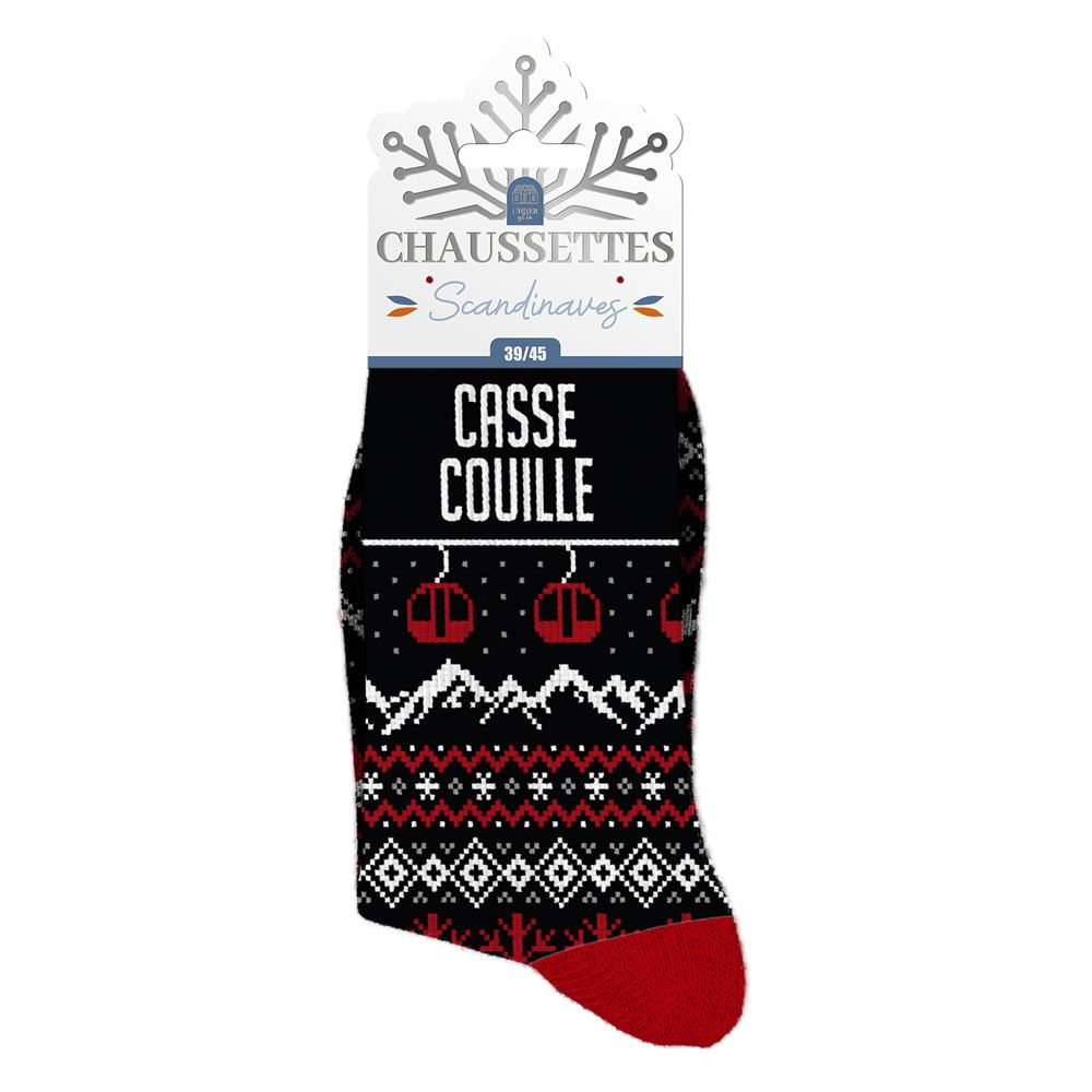 Chaussettes scandinaves homme casse-couille