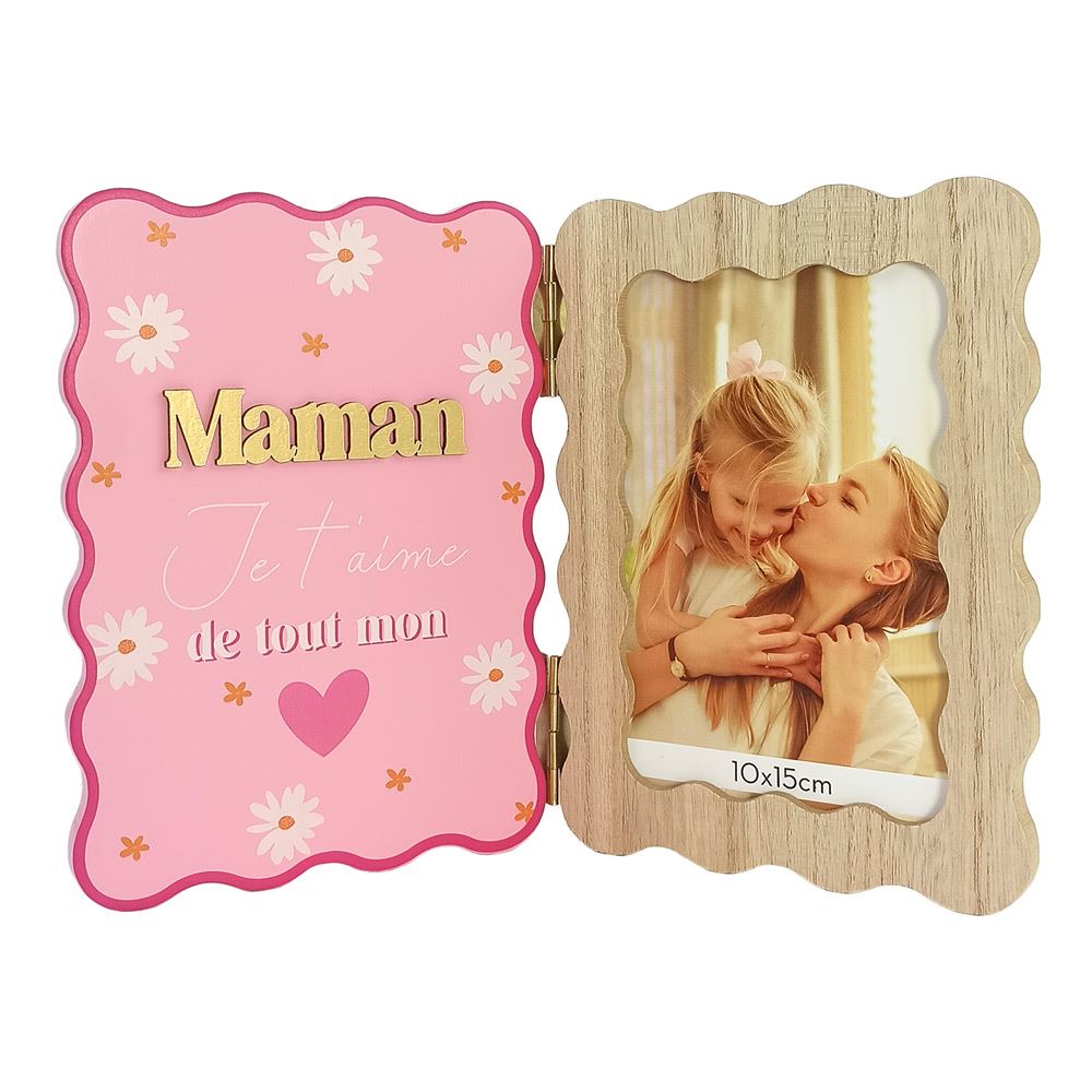 Cadre photo double maman je t aime