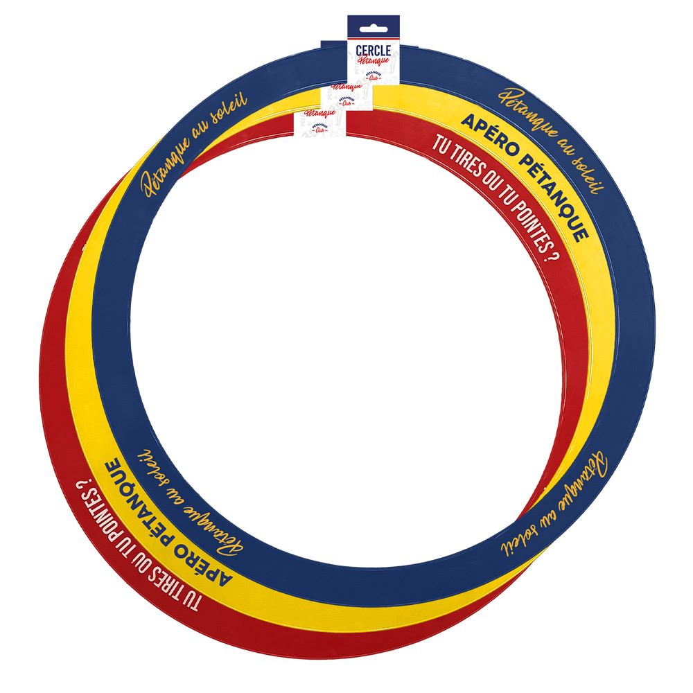 Cercle de petanque 3mods/12pcs