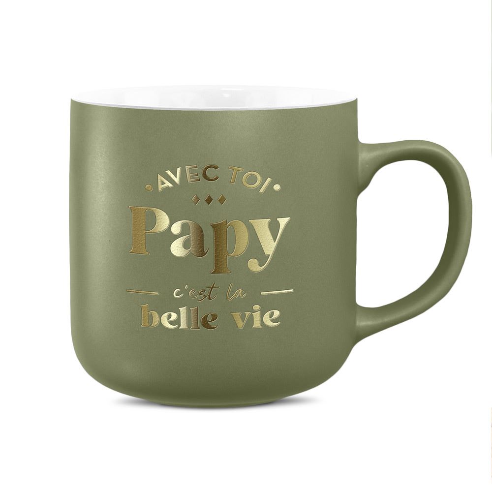 Mug mat papy c est la belle vie