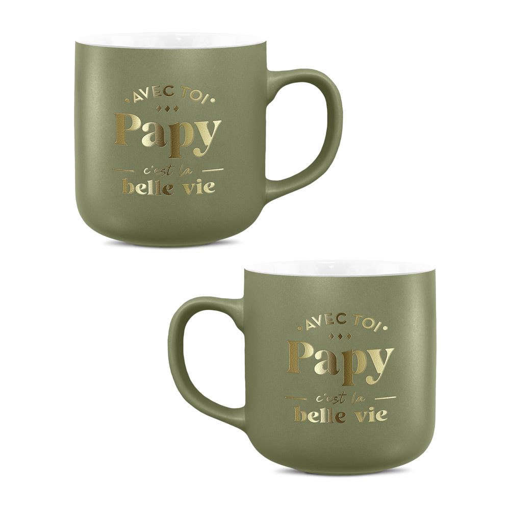 Mug mat papy c est la belle vie