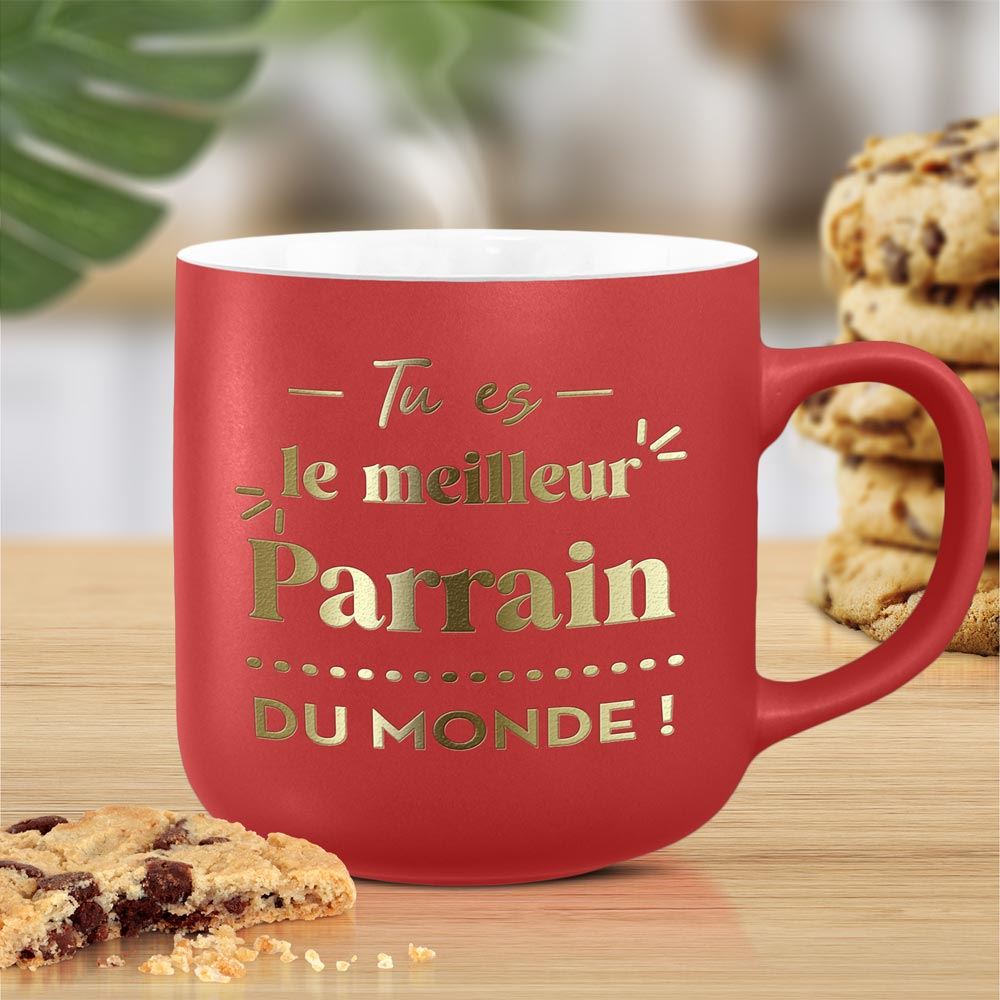Mug mat meilleur parrain