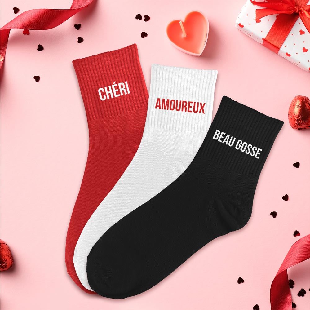 Assortiment de 18 chaussettes homme cheri