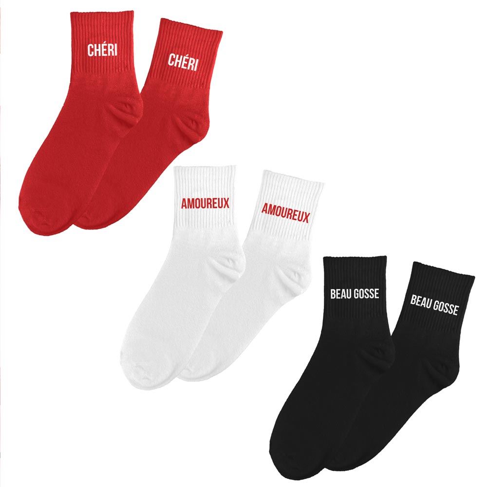 Assortiment de 18 chaussettes homme cheri