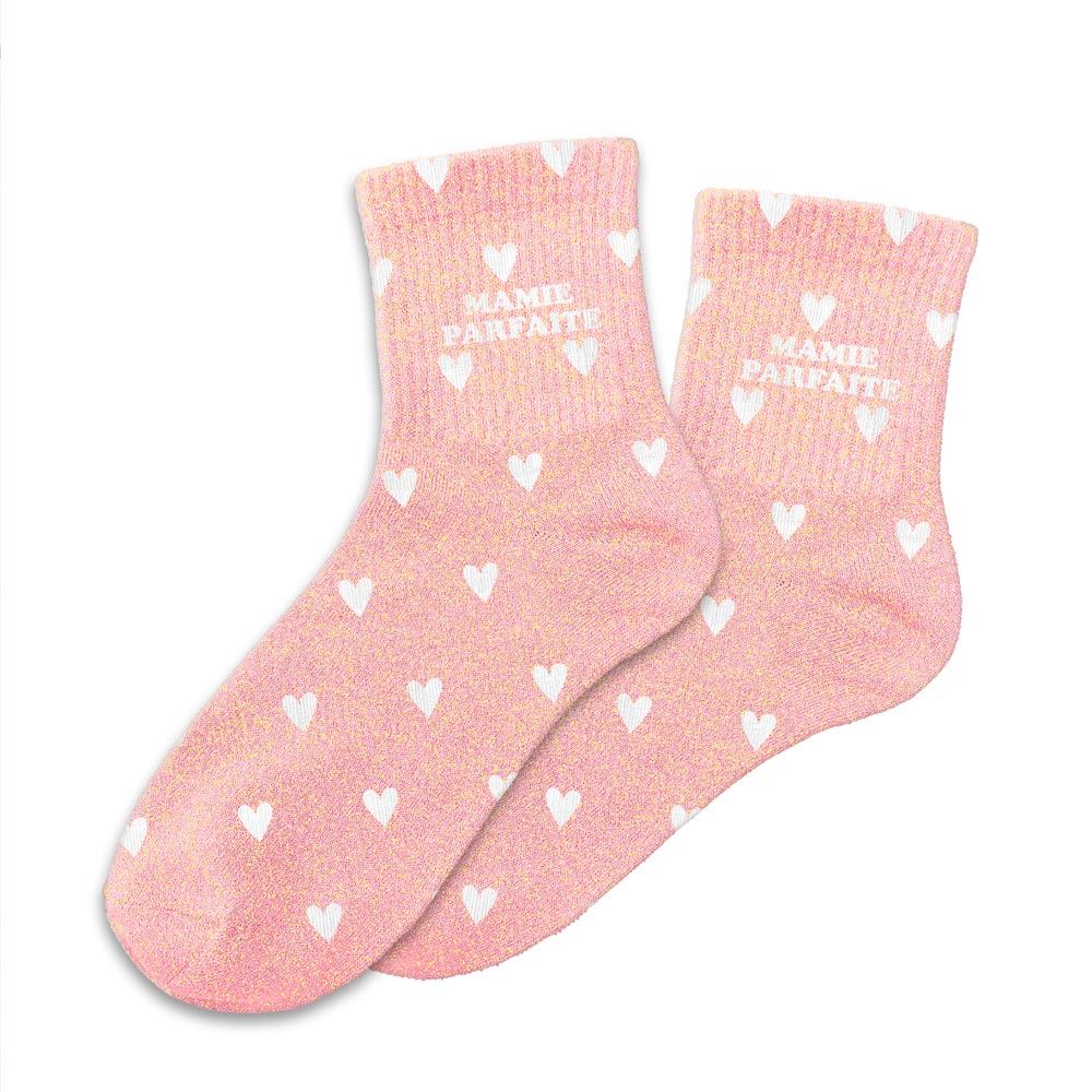 Chaussettes paillettes mamie parfaite