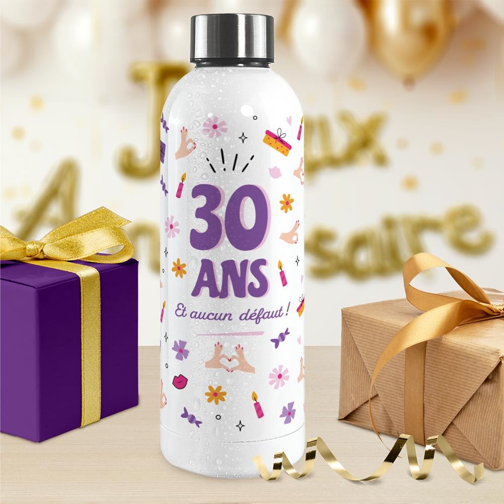Gourde isotherme large femme 30 ans