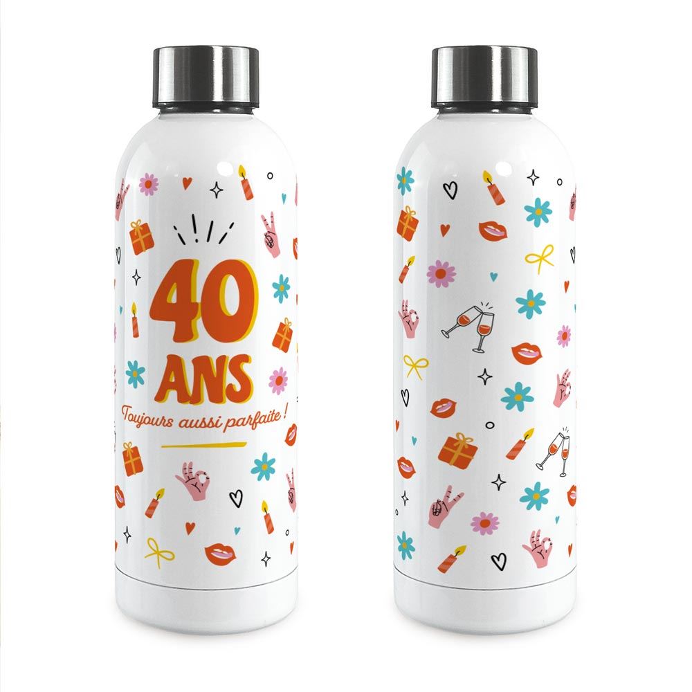 Gourde isotherme large femme 40 ans